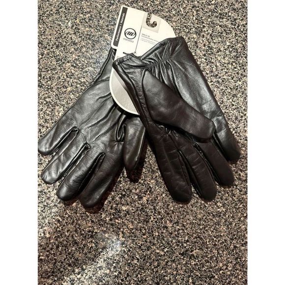 MANZELLA Insulated Leather Glove DRLU-10 Genuine Leather 3M Insulation 40g New - Picture 9 of 10